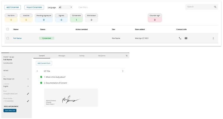 eConsent Site User
